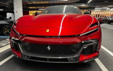 2025 Ferrari Purosangue, 6.5L, all wheel drive RED